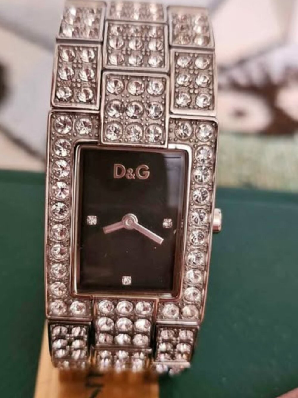 Dolce & Gabbana VINTAGE baccarat Crystal 2000's Y2K Watch